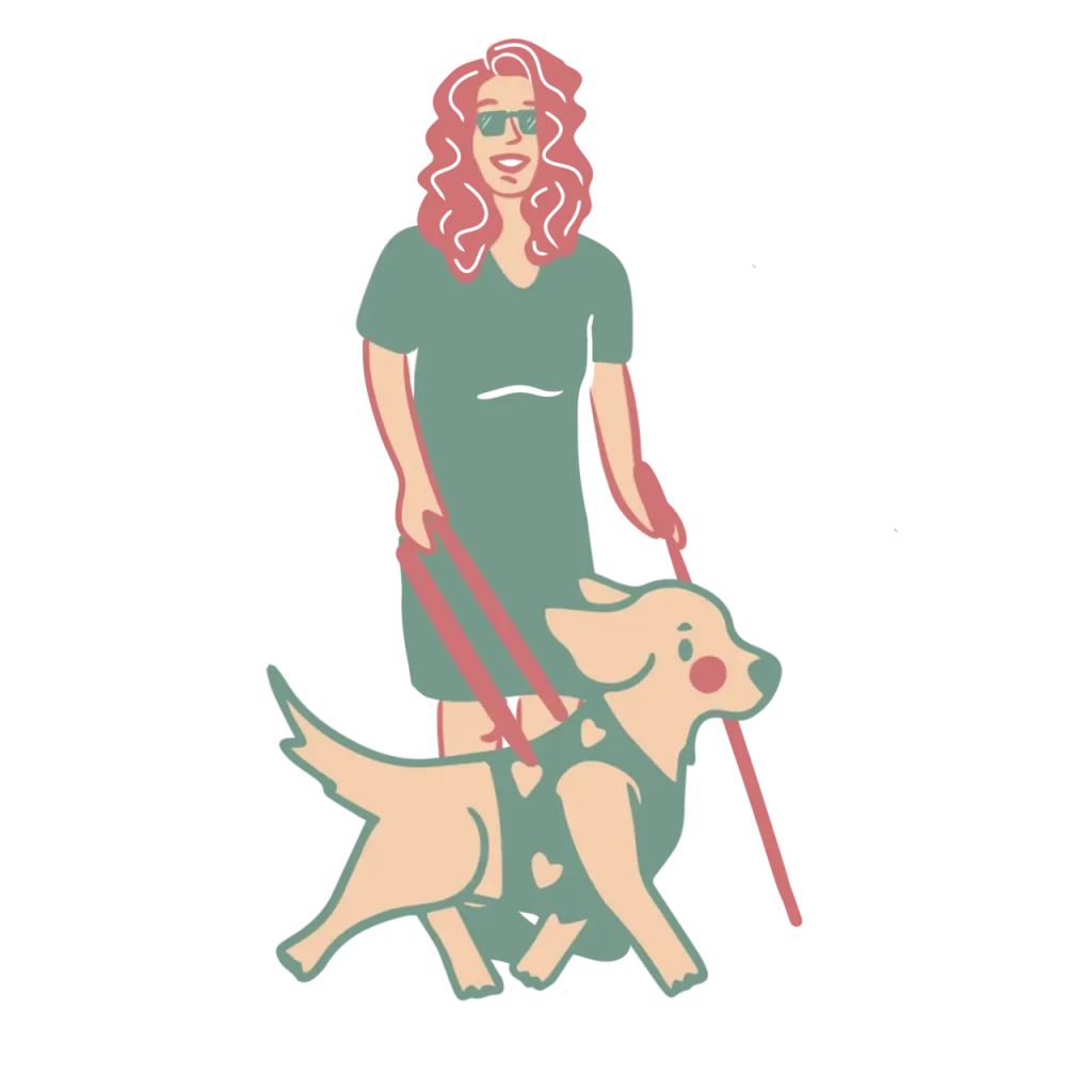 Perro Guía para Discapacidad Visual